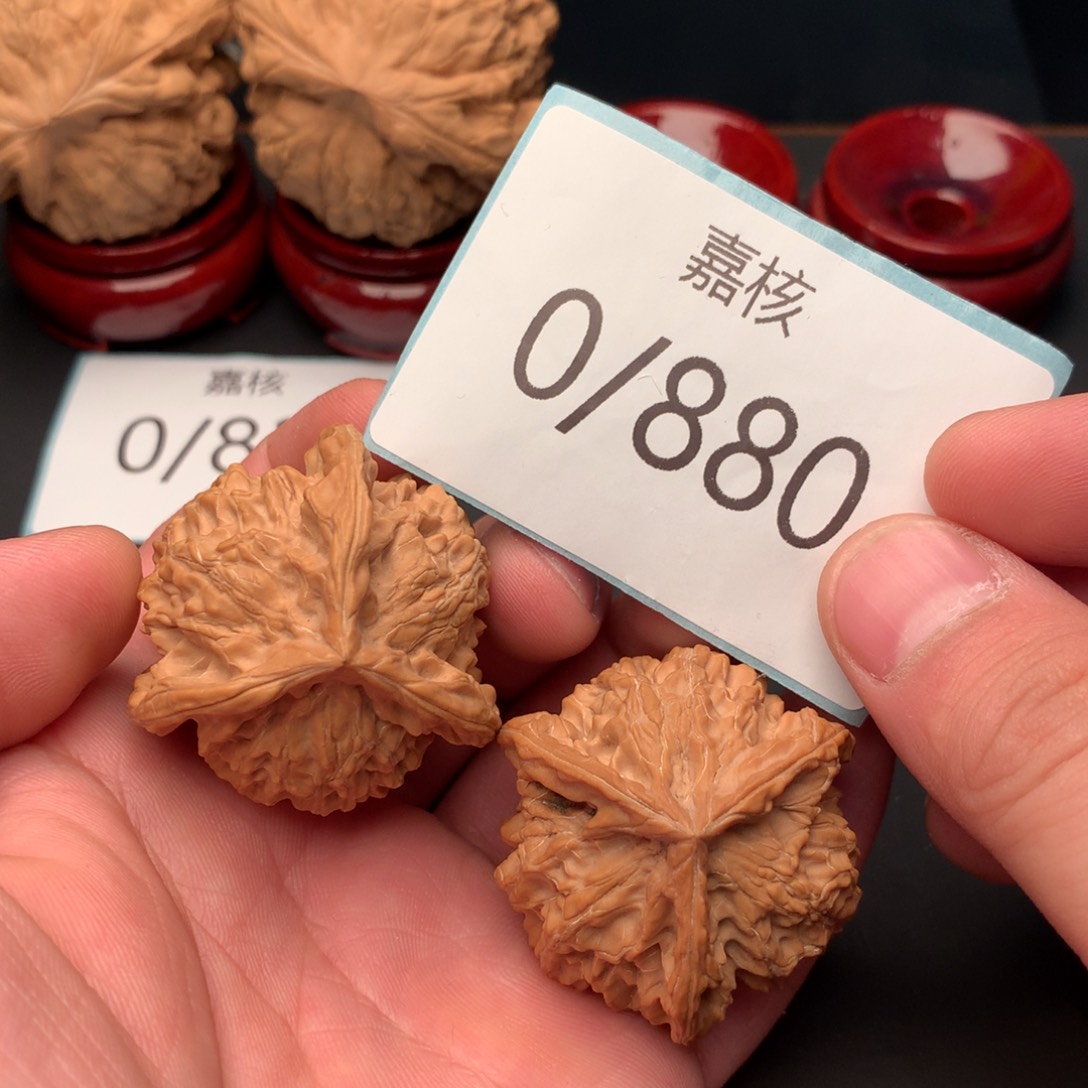 文玩核桃把件盘山正奔全品39