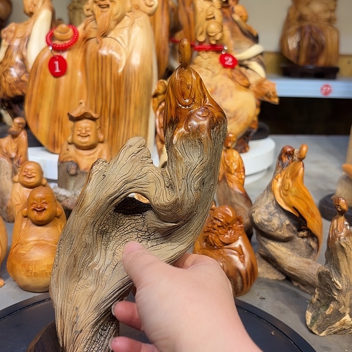 柏木太行崖柏无相佛