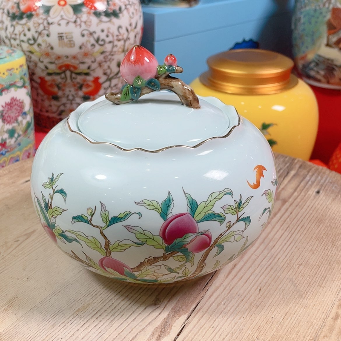 【闪购商品】罐陶瓷茶叶罐密封罐