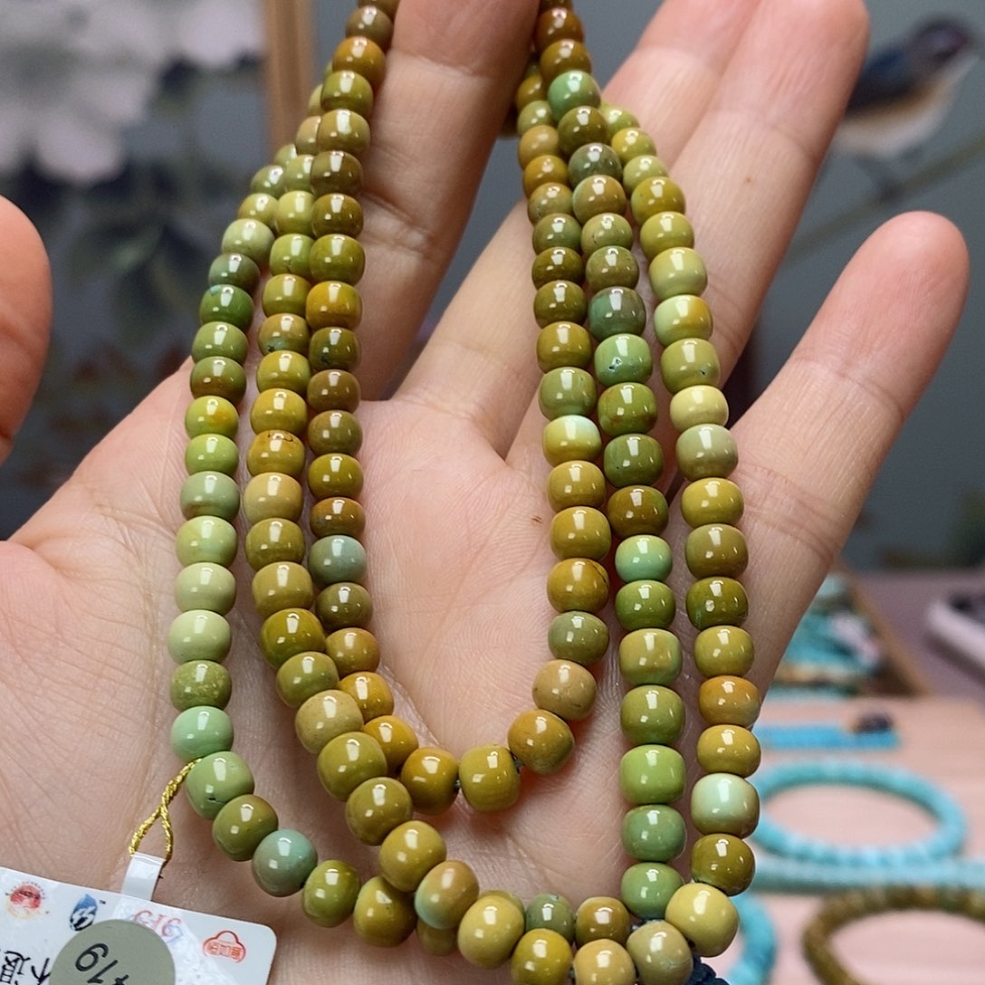 绿松石珠宝奇石未镶嵌