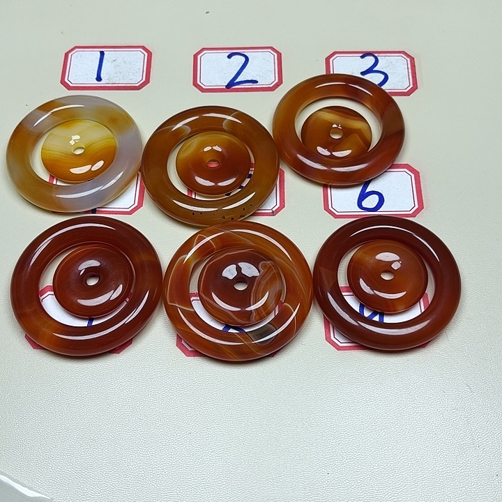 海***上玛瑙/玉髓未镶嵌颈饰