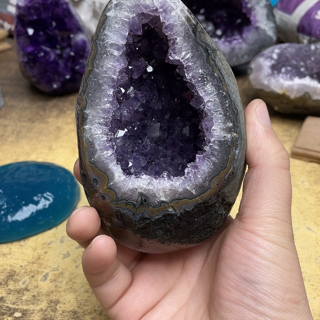 光***集大型摆件（非配饰）未镶嵌紫晶