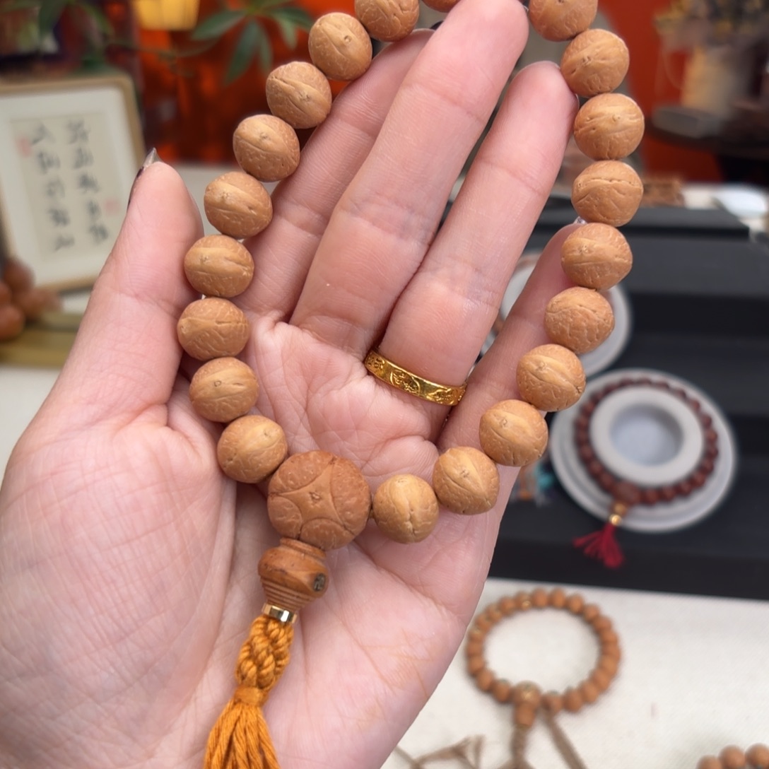 凤眼菩提吊坠12毫米实心单圈