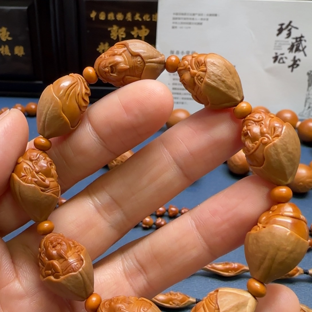 橄榄核手串/手链财神手串