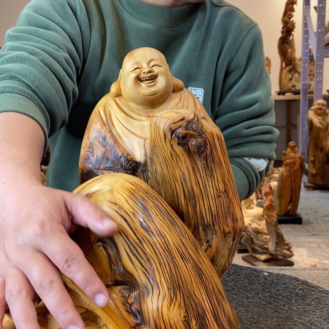 柏木（崖柏）太行崖柏根雕摆件