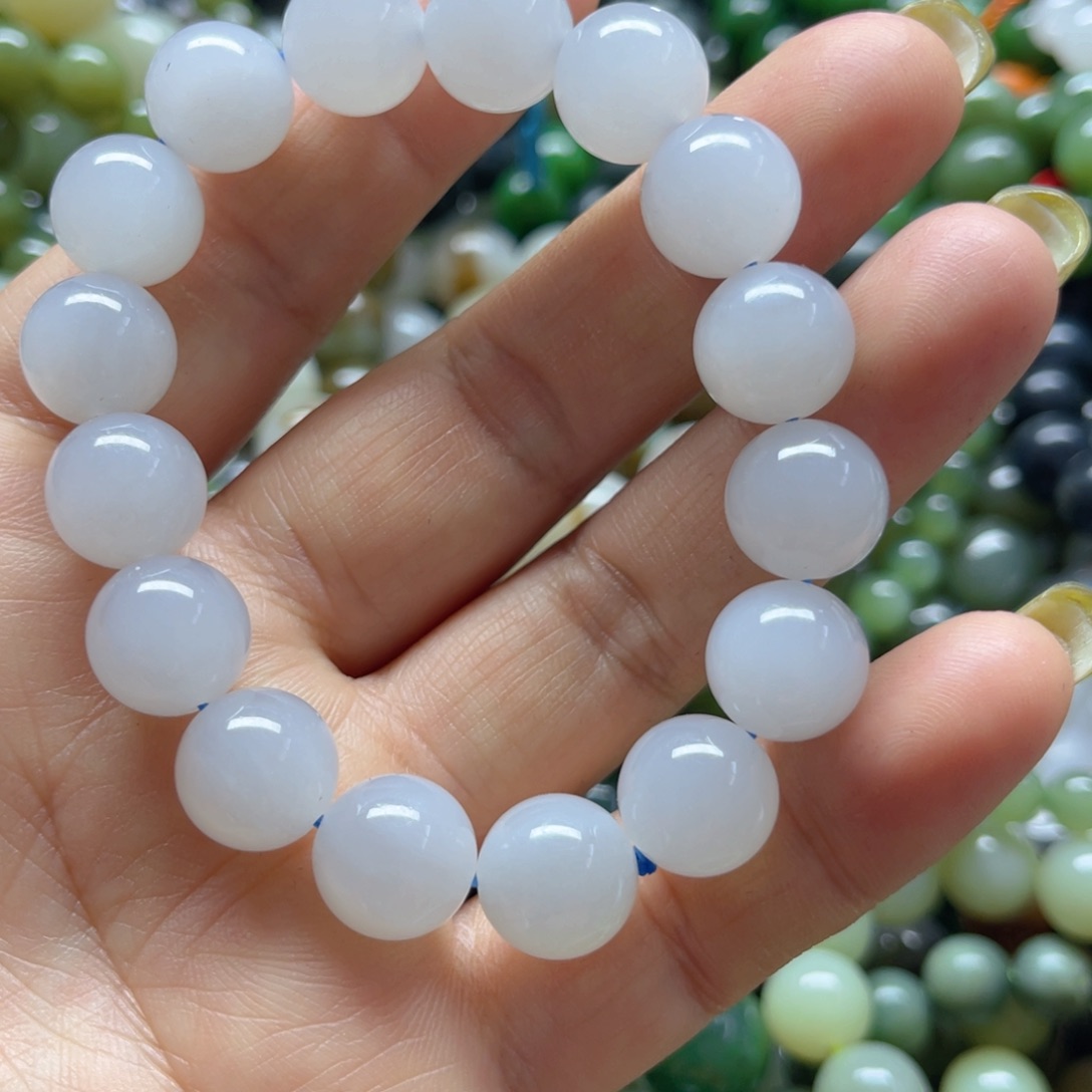 和田玉手链未镶嵌