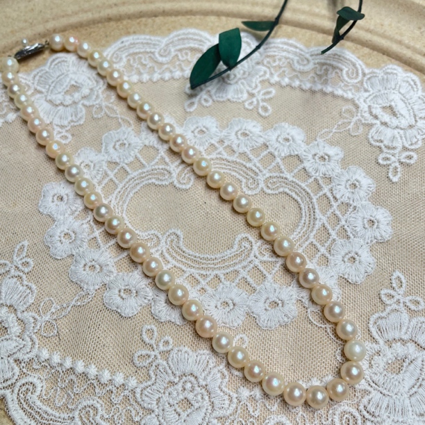 【六六中古】孤品简约海水珍珠项链aw9925