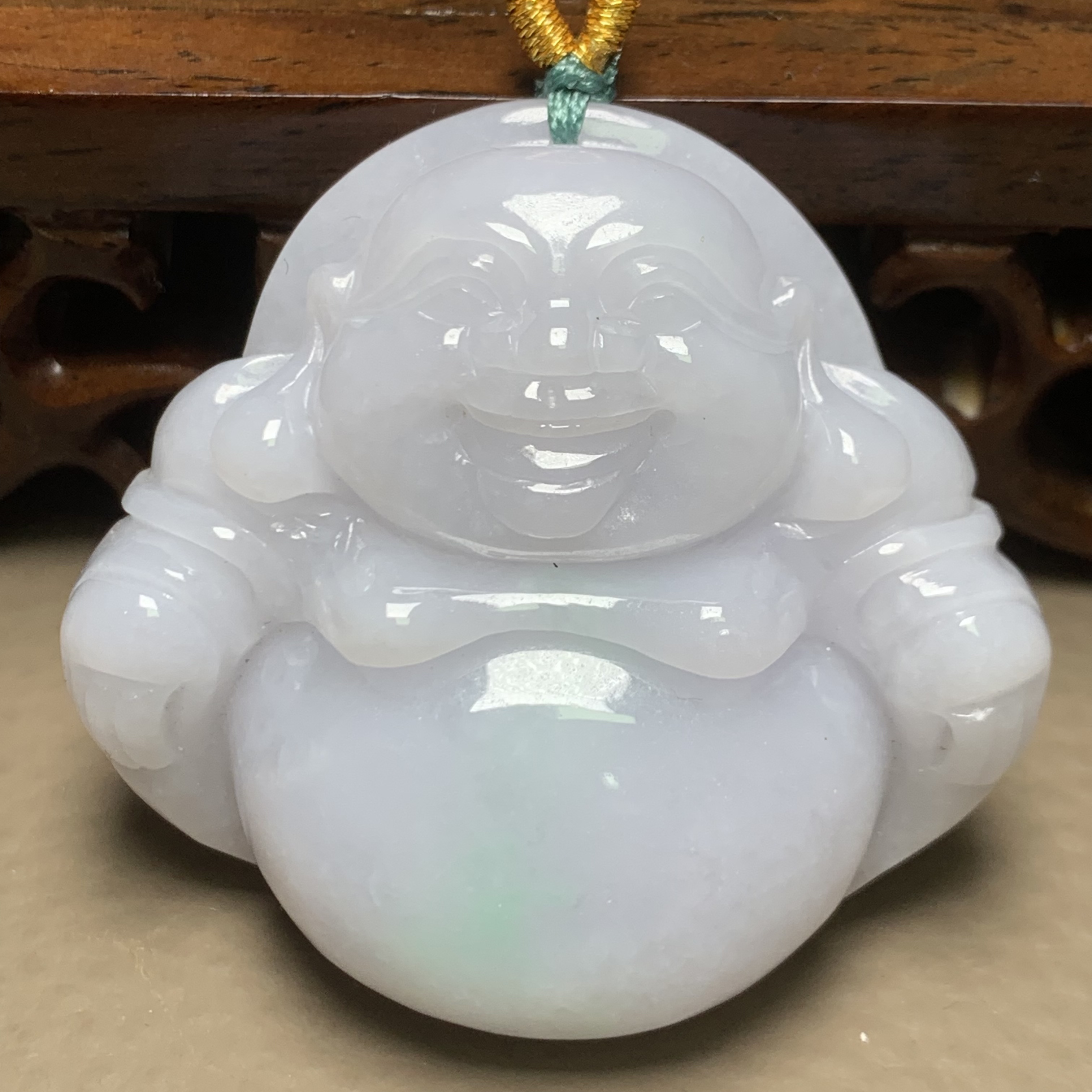 A486珠宝玉石A货翡翠吊坠