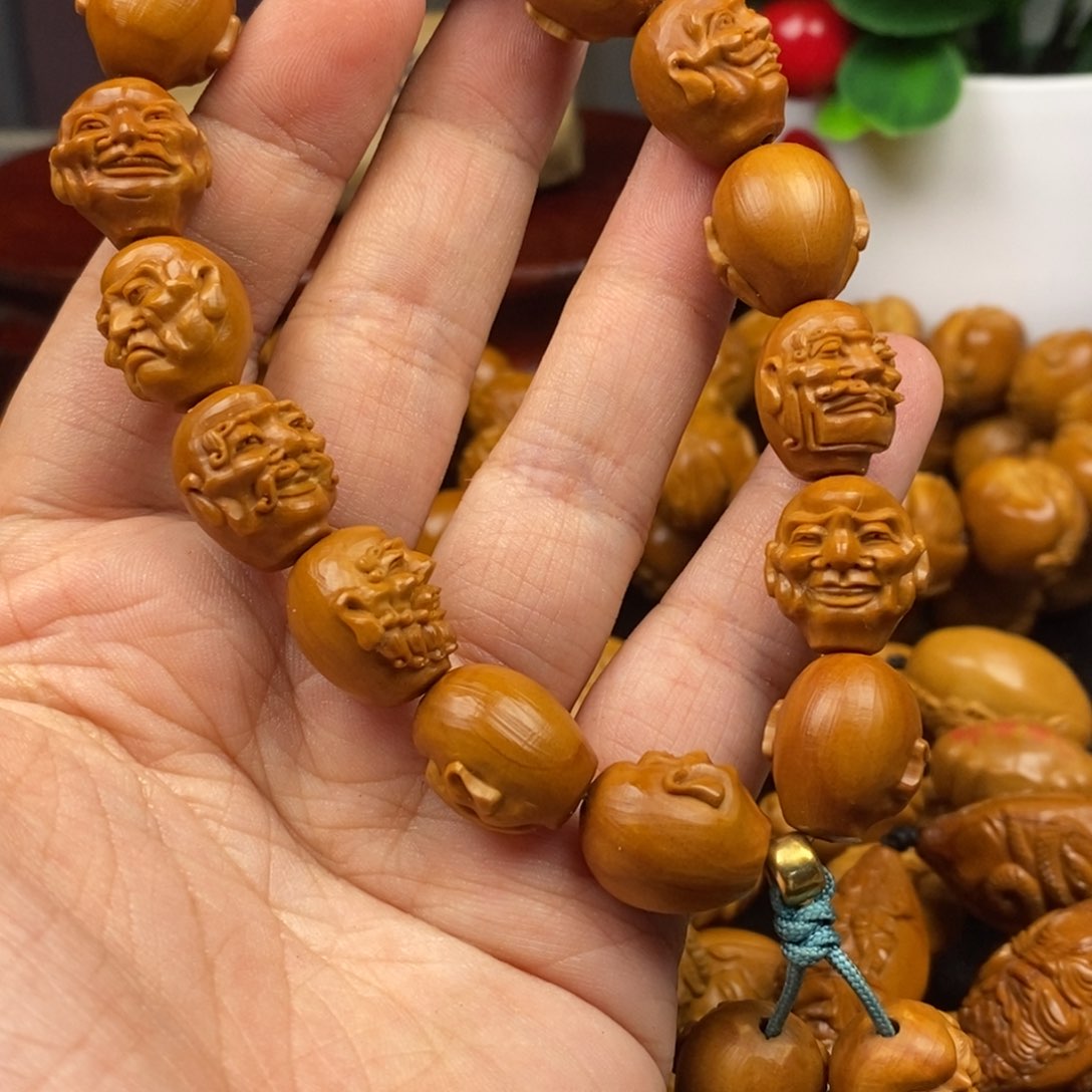橄榄核手串/手链须派十八罗汉