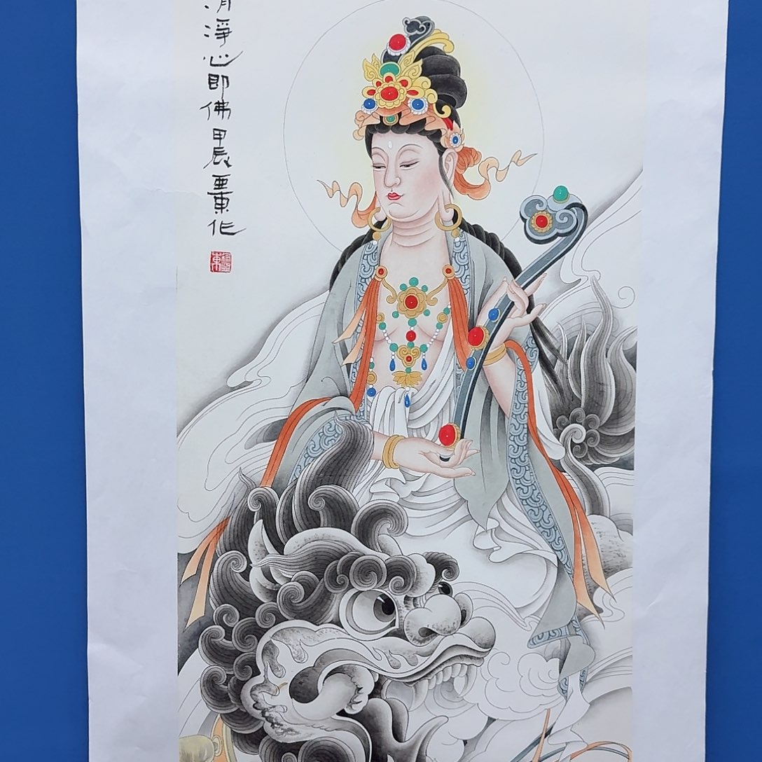 国画多次参加国内外大型