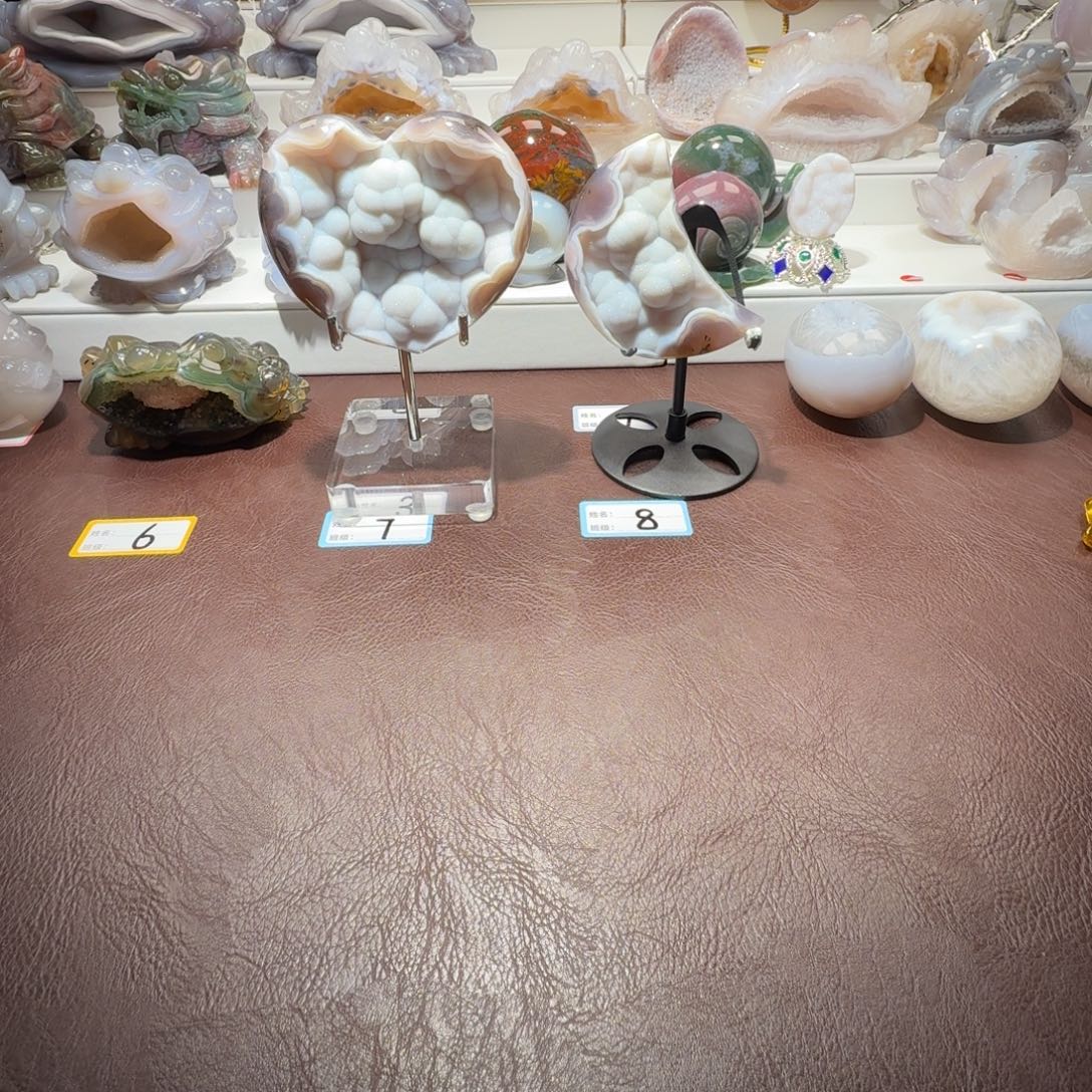 J***y玛瑙/玉髓未镶嵌摆件
