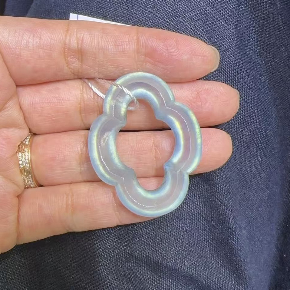 XHM-1681｜海蓝宝｜海棠环