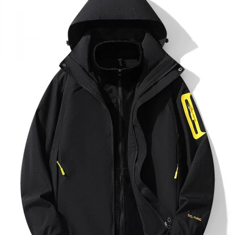 552三合一两件套冲锋衣男女户外冬季情侣进藏可拆卸内胆防风防水