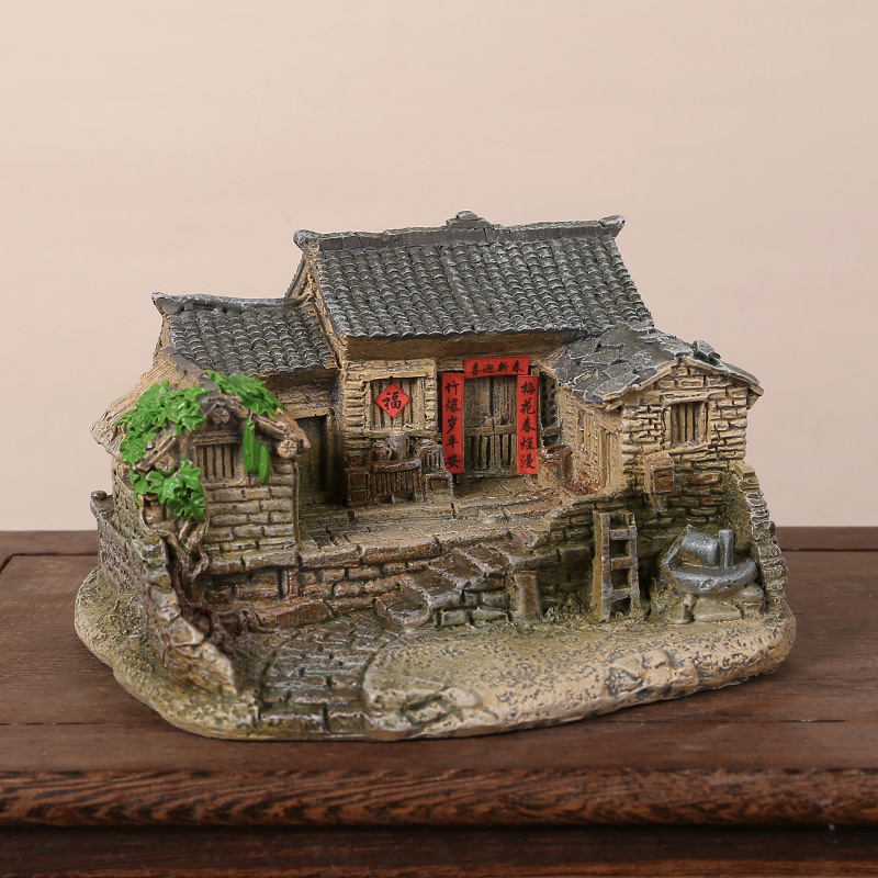 梦回田园记忆复古风格微缩景观模型治愈系家居装饰造景装饰品