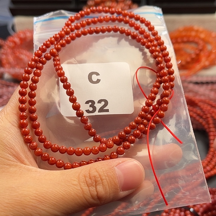 南红玛瑙未镶嵌多样性发货默认微瑕称重4mm