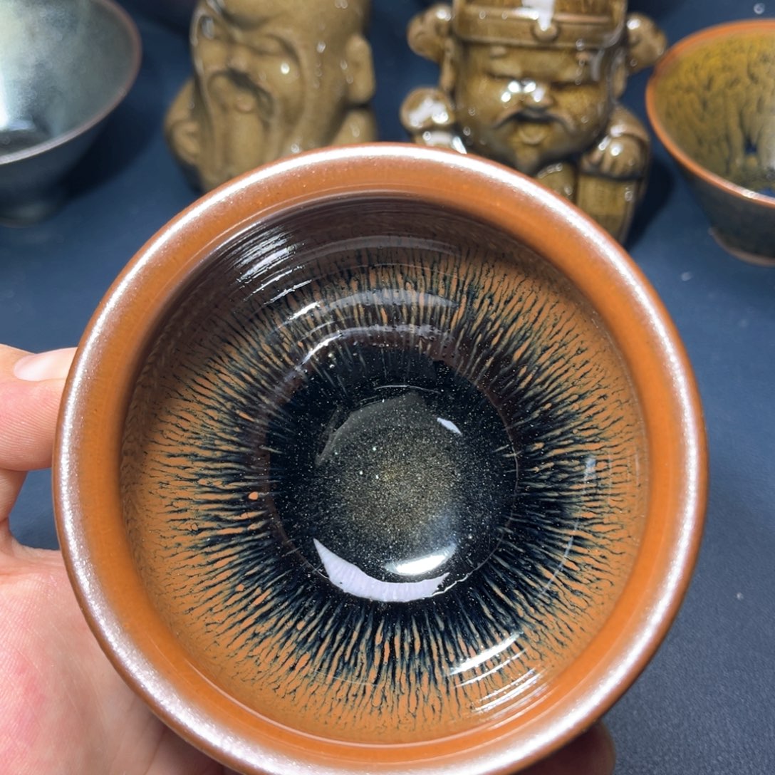 茶盏建盏手握泡茶主人杯