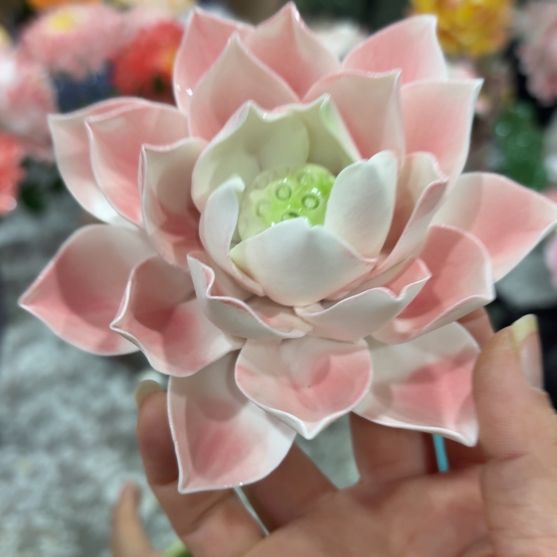 陶瓷花拍满20元发货退款拉黑