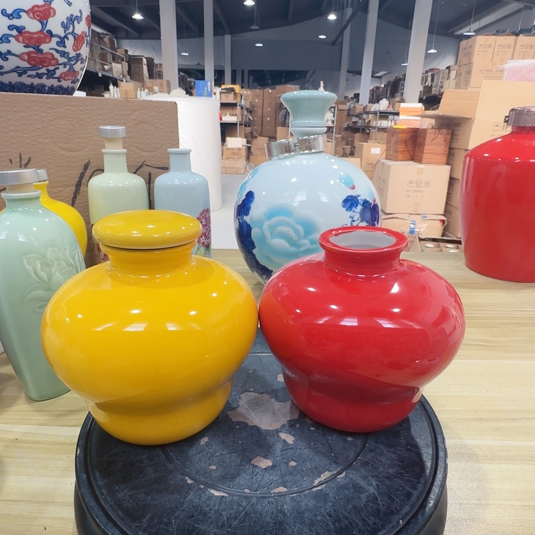 2斤装酒坛各一个清仓价