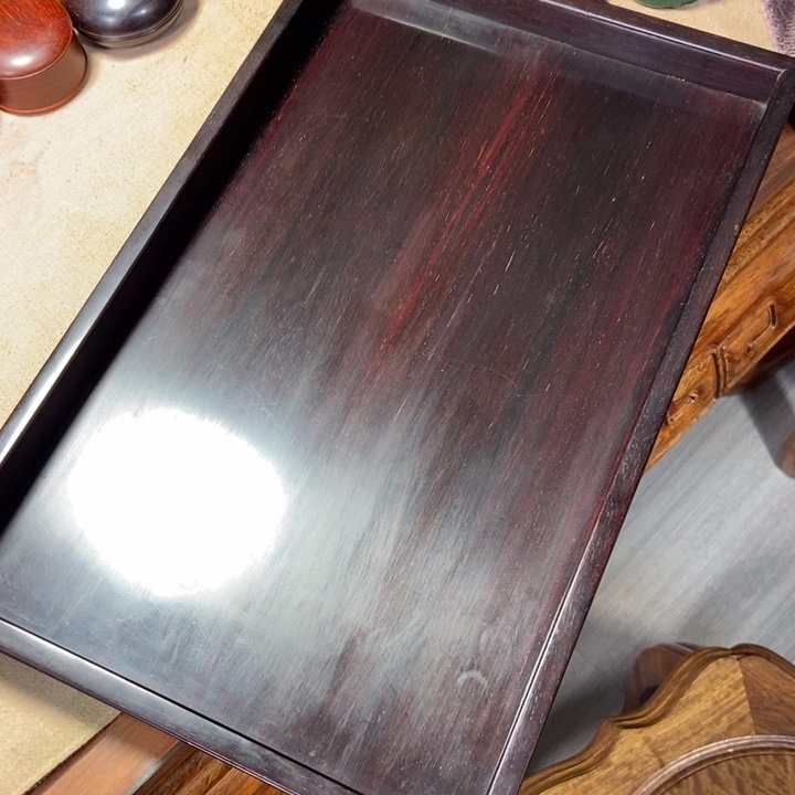 檀香紫檀（小叶紫檀）大盘子