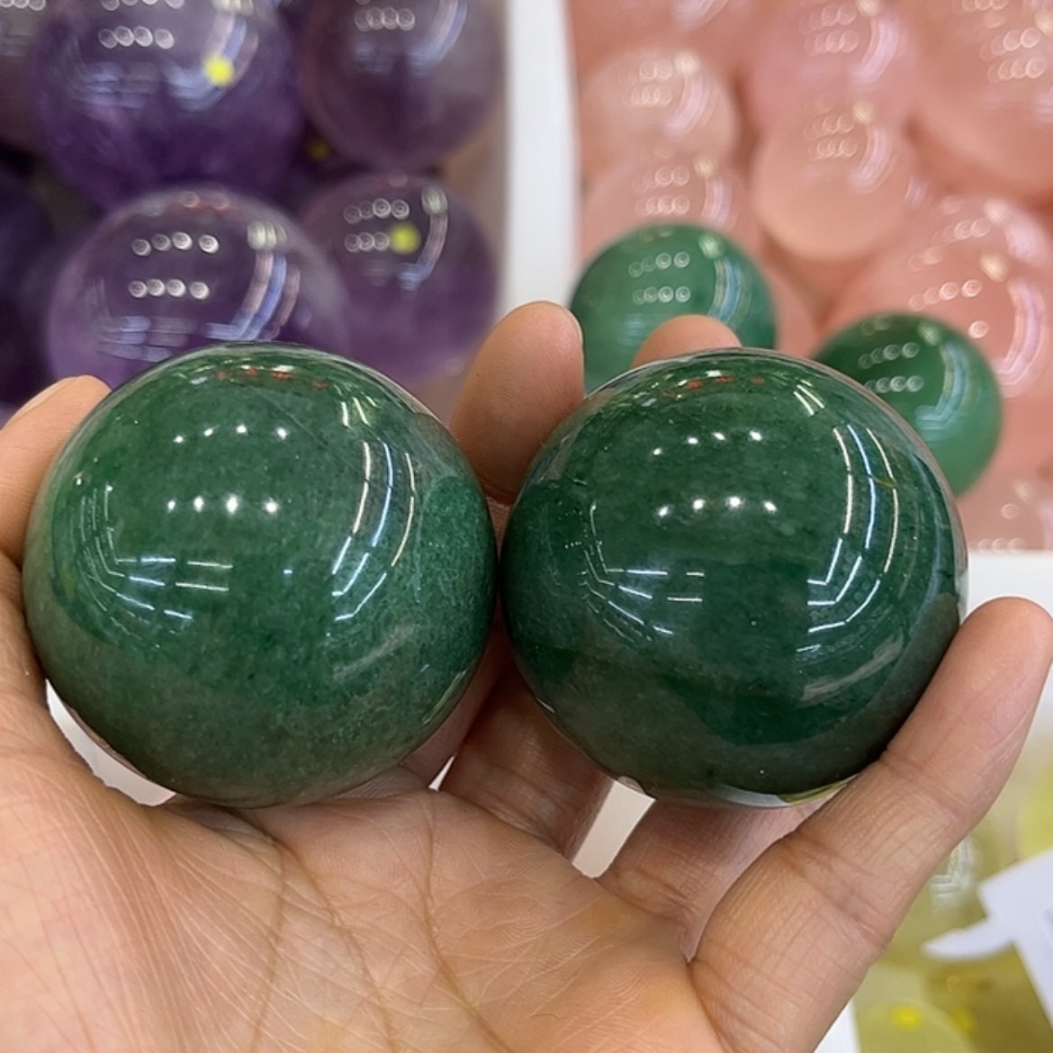 【闪购商品】东陵石摆件球未镶嵌