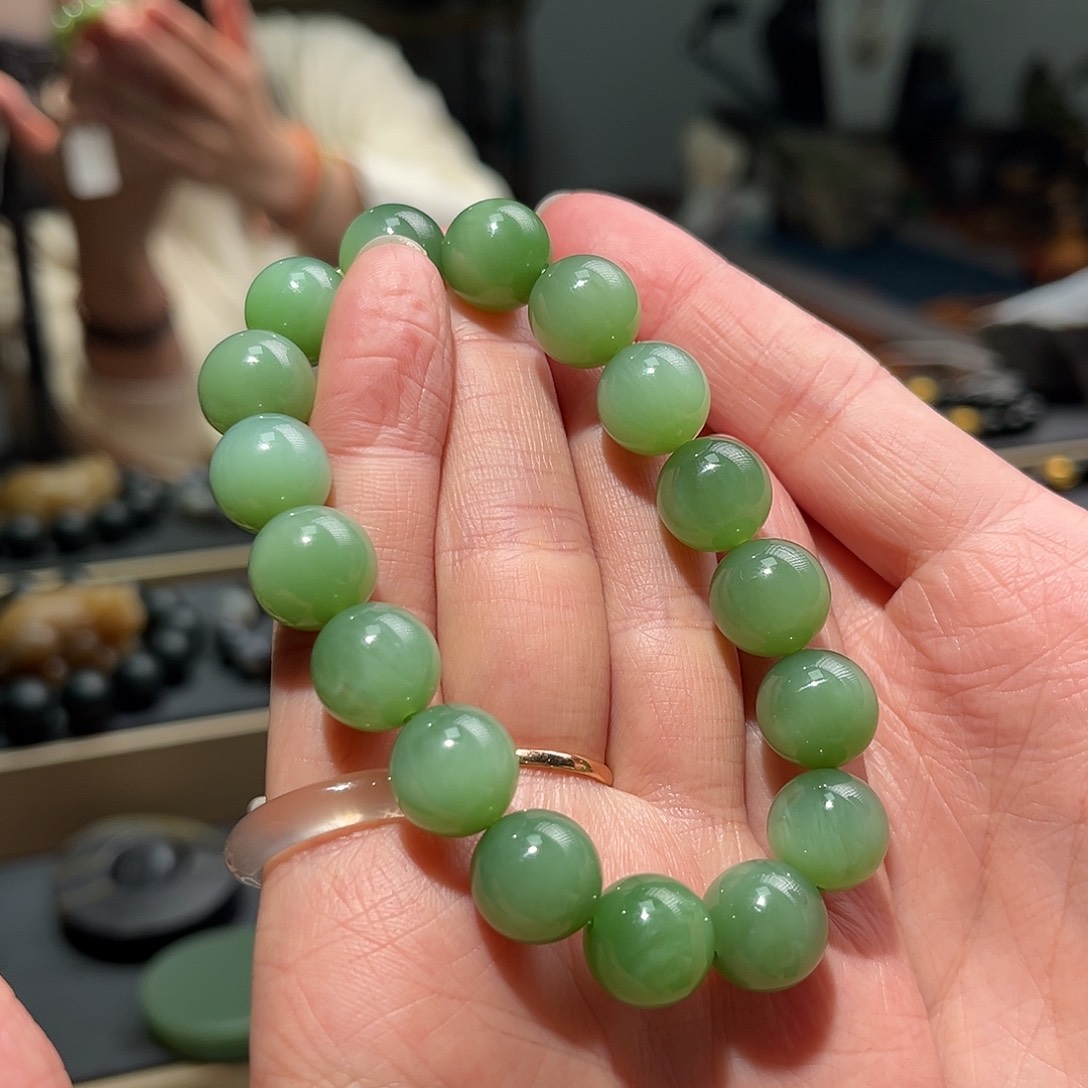 和田玉手链未镶嵌