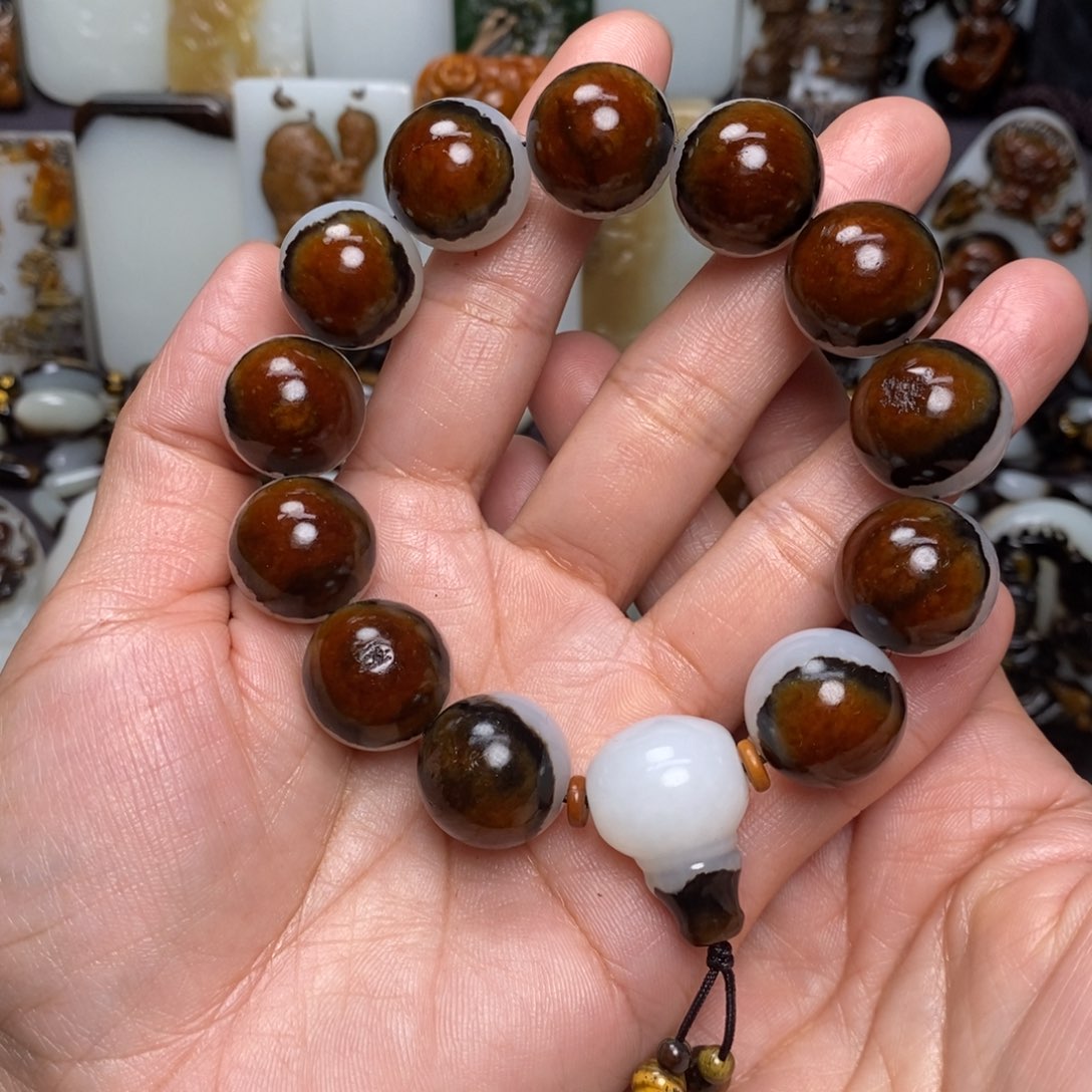 和田玉颈饰未镶嵌幸****8