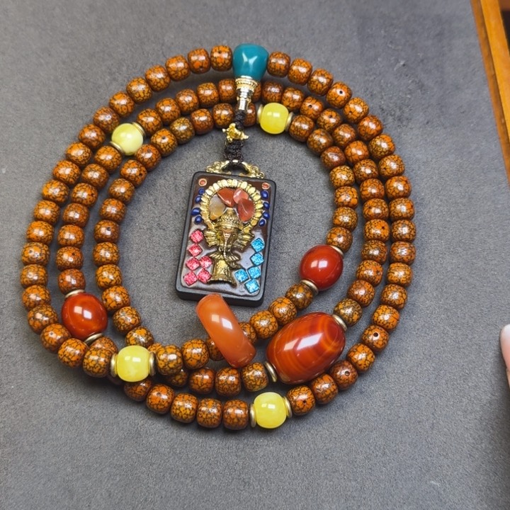 星月菩提吊坠星月