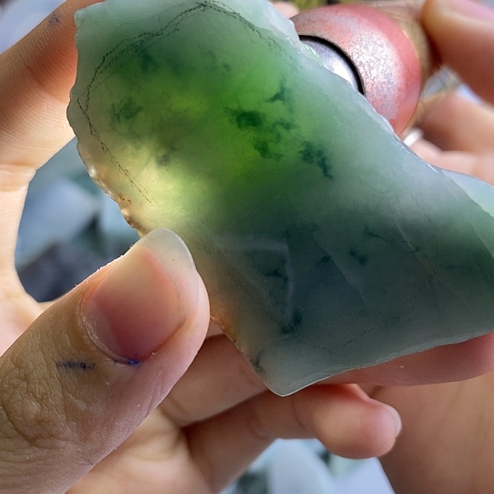 翡翠裸石纯天然翡翠