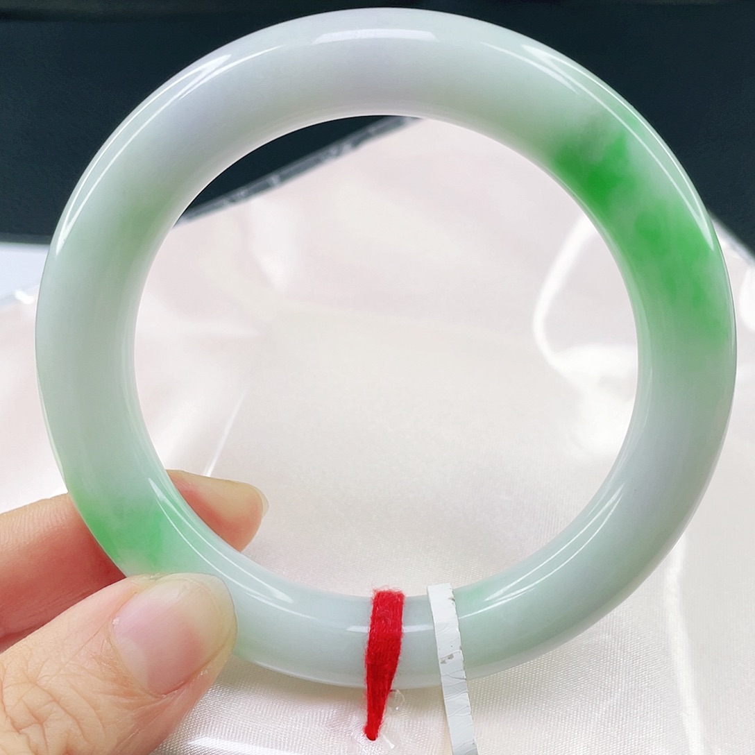 未镶嵌手镯翡翠圆条60.7。028