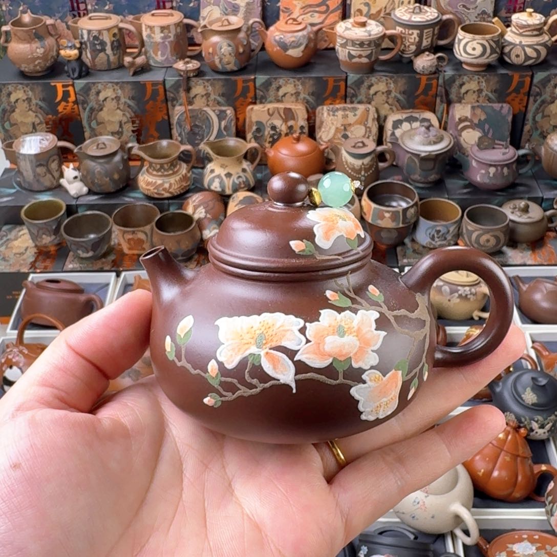 茶壶紫砂150cc原矿精工半手
