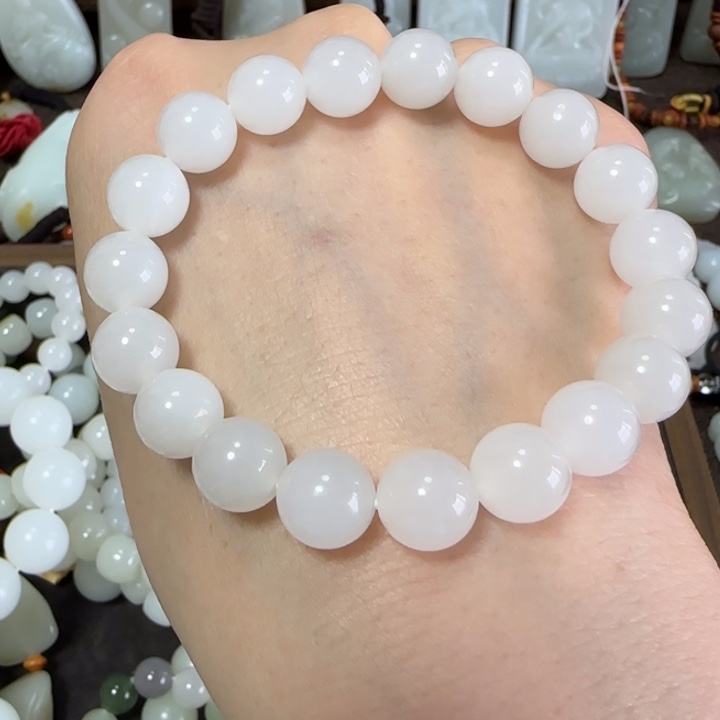 和田玉手链未镶嵌