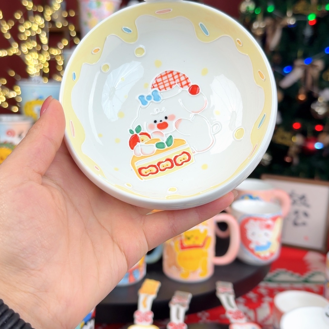 陶景德镇手绘高温釉下彩