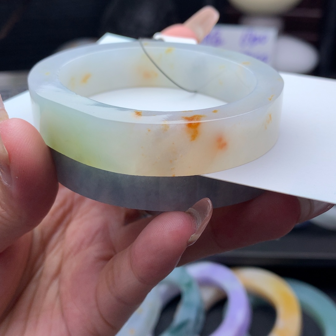 定制翡翠翡翠手镯未镶嵌