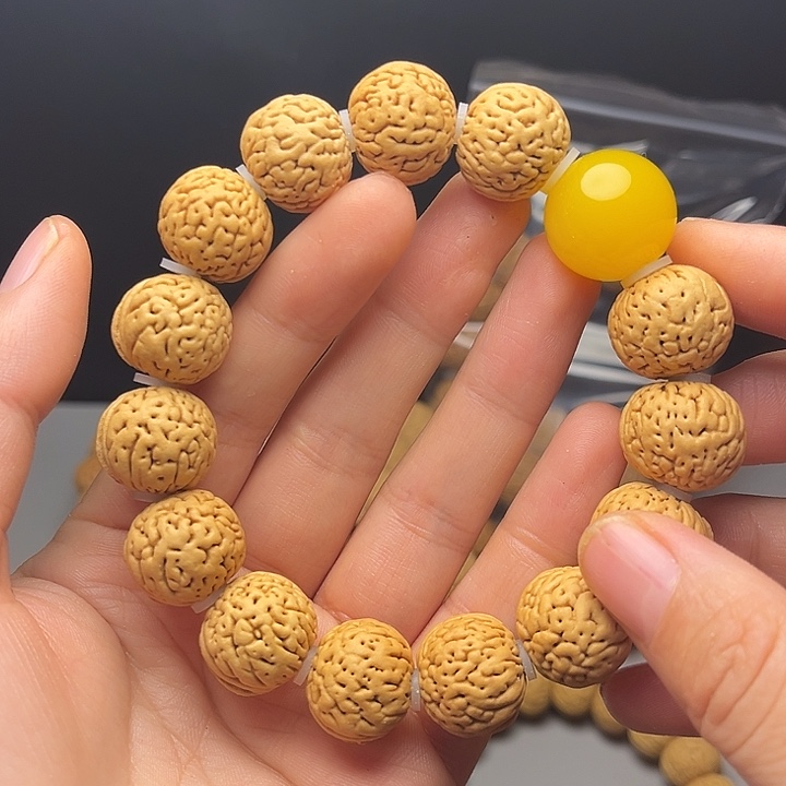 万***意吊坠桃核桃核手串