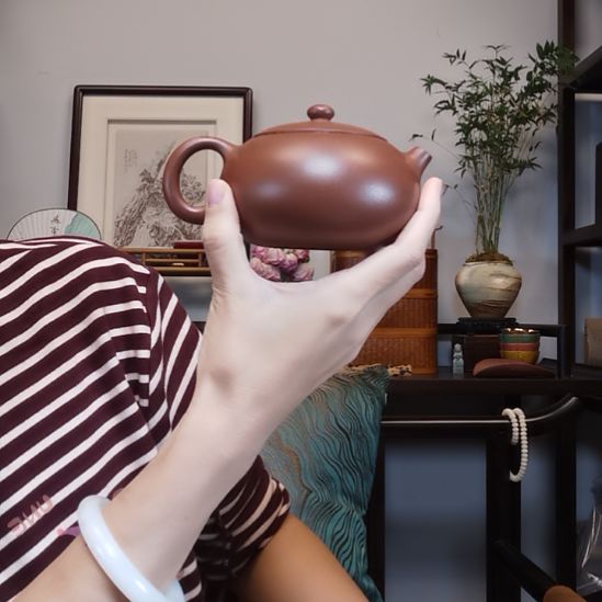 故***云茶壶紫砂西施壶半手工