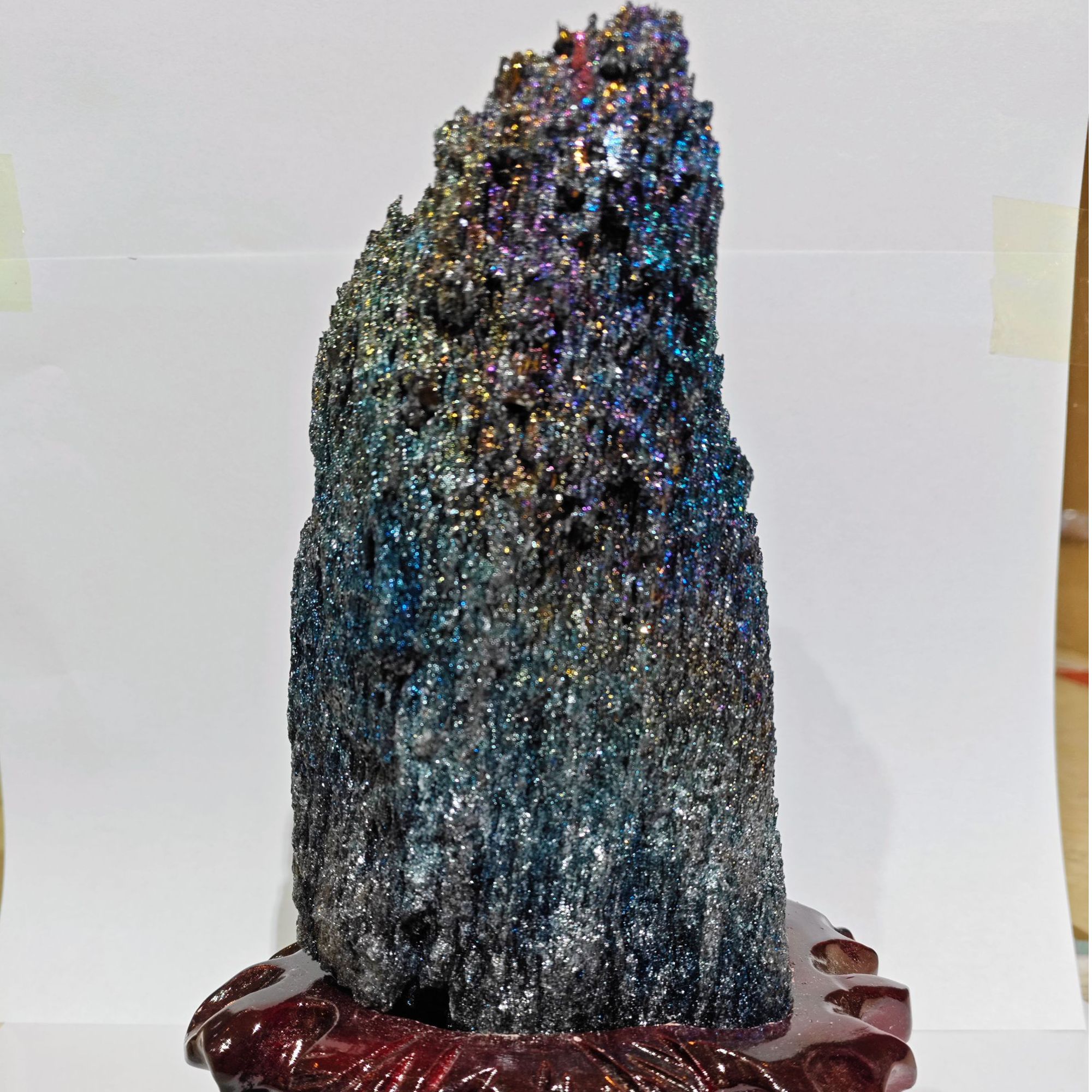 七彩矿石原矿标本摆件