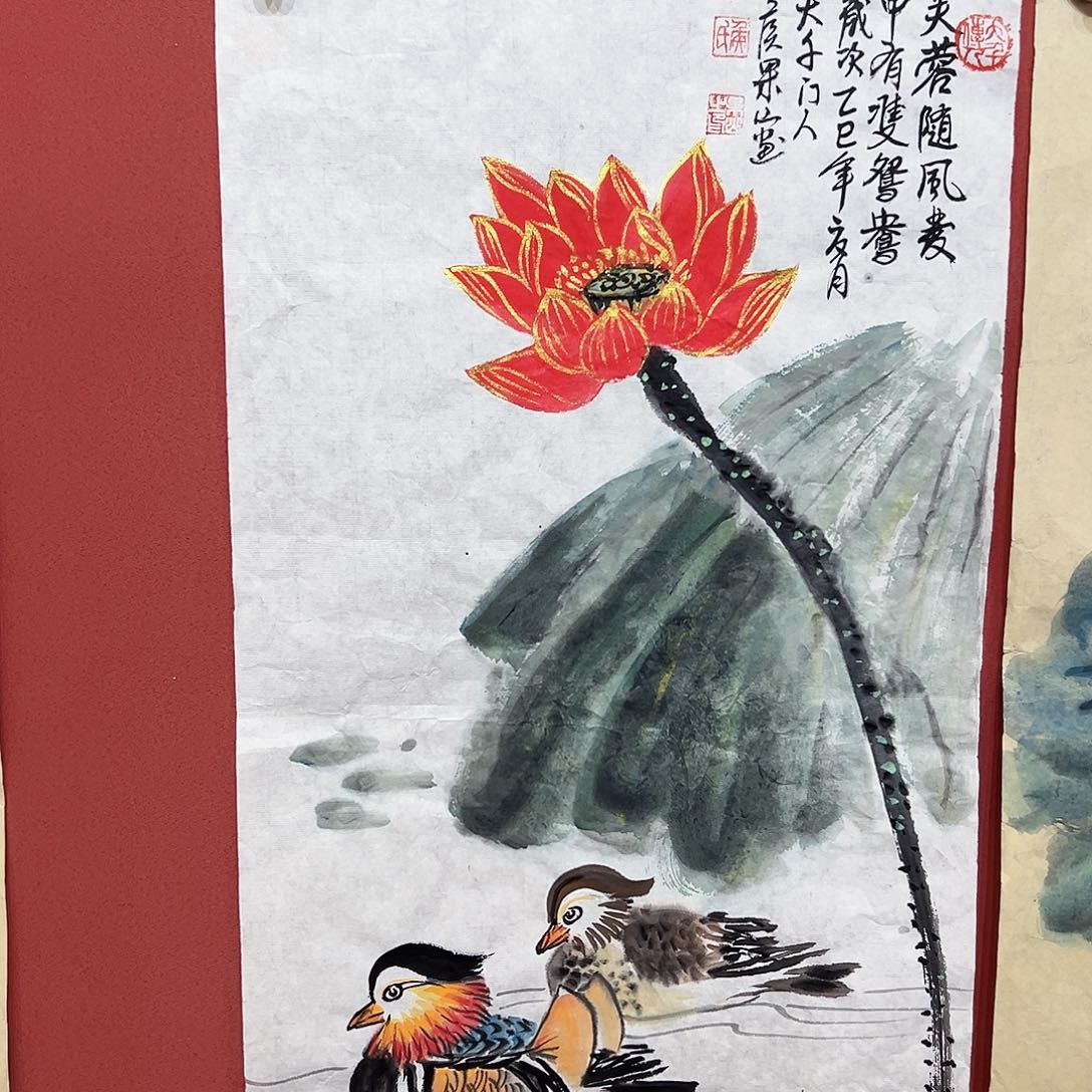 国画侯果山手绘国画作品慧