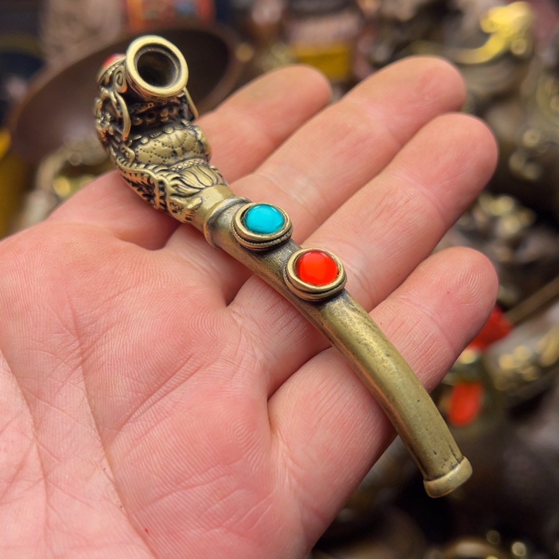 茶壶香炉铜器摆件