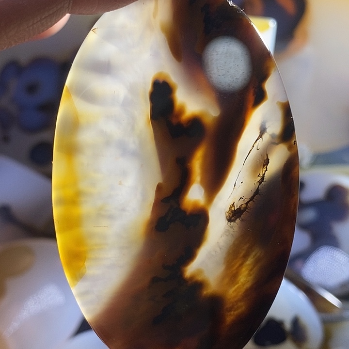 未镶嵌颈饰玛瑙/玉髓康****摩