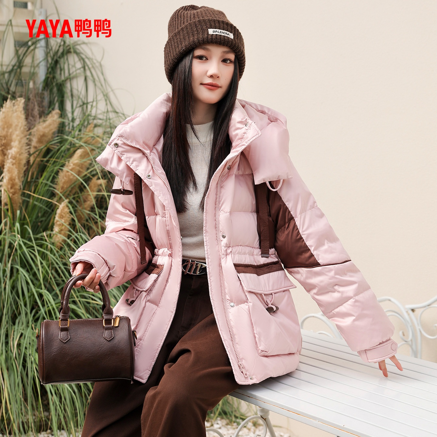 鸭鸭短款【新国标90鸭绒】羽绒服女冬季新款韩版保暖时尚休闲外套