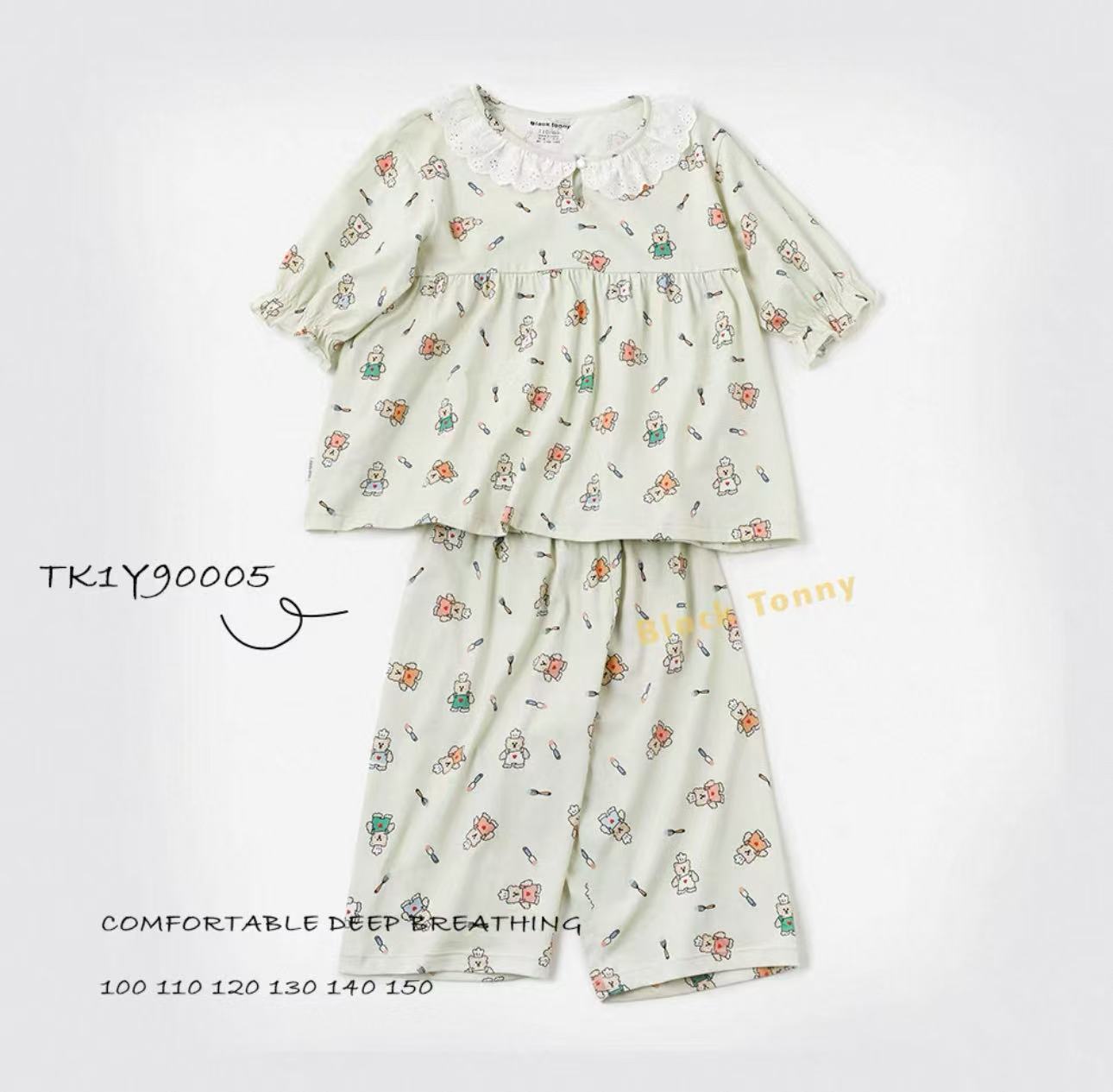 【厨师小熊】小黑托尼夏季新款家居服