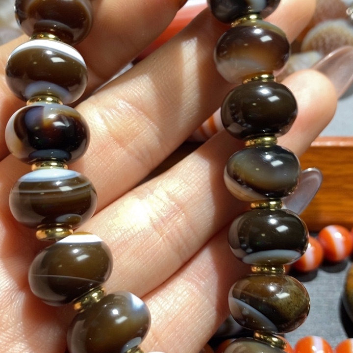 玛瑙/玉髓未镶嵌颈饰