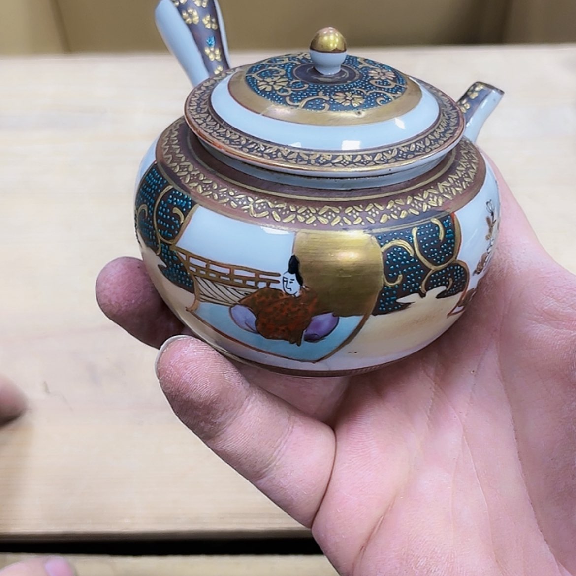 【闪购商品】瓷片瓷制作工艺品摆件