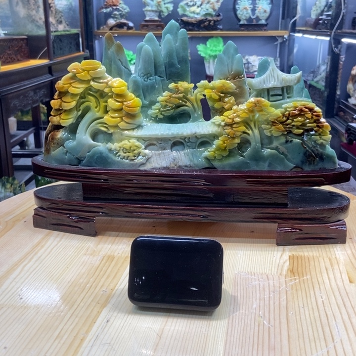 凯***哥玉家居摆件玄关摆件