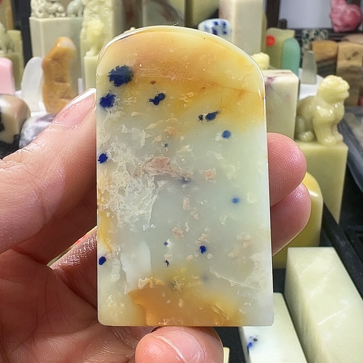 青田石青田石封门蓝星