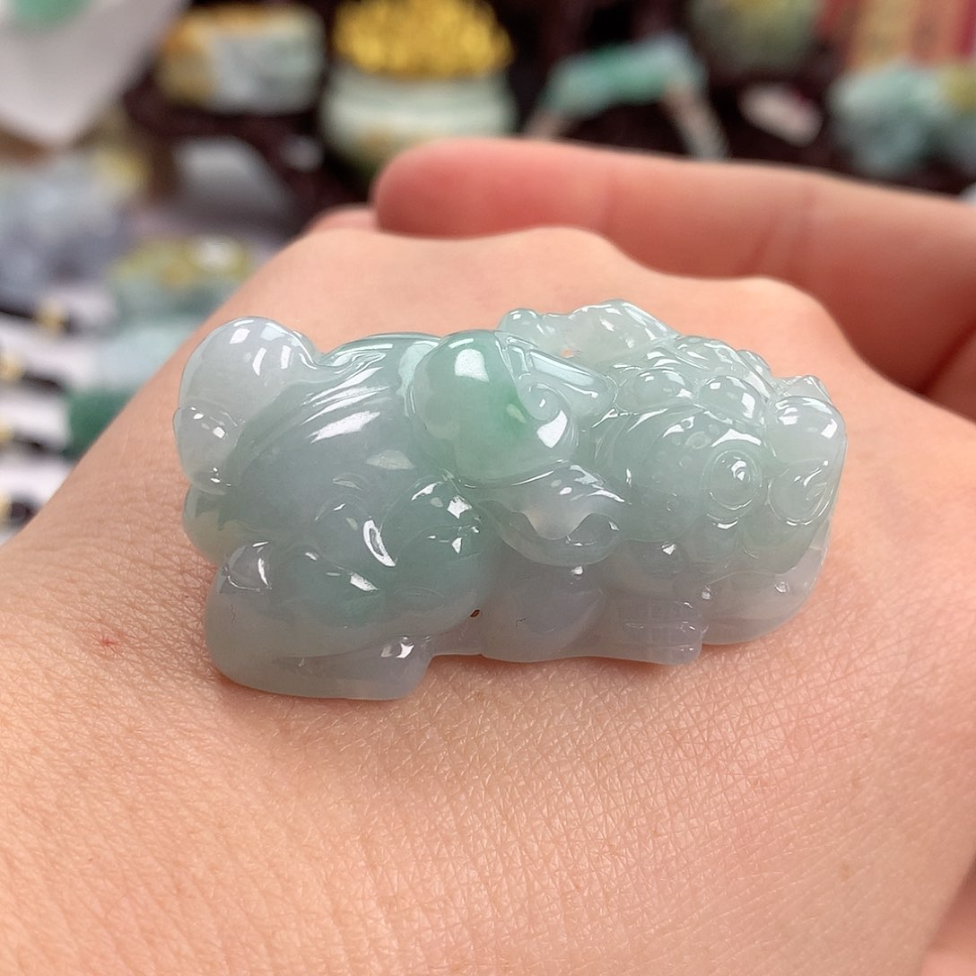 【闪购商品】翡翠颈饰未镶嵌翡翠貔貅