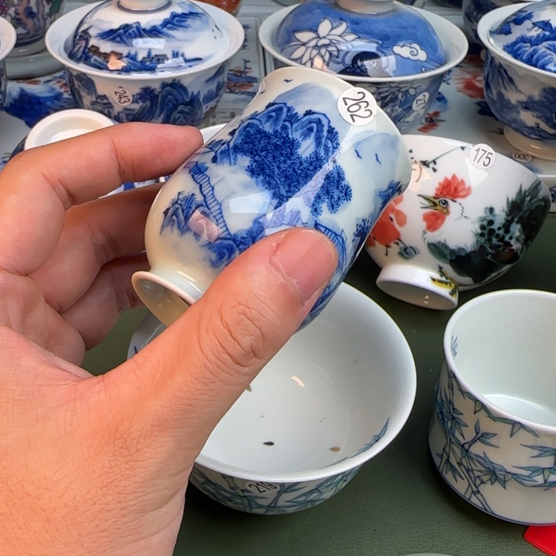 彦祖纯手工手绘茶具262
