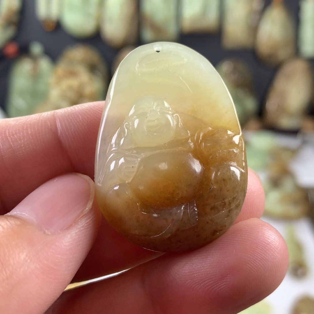 和田玉挂件未镶嵌