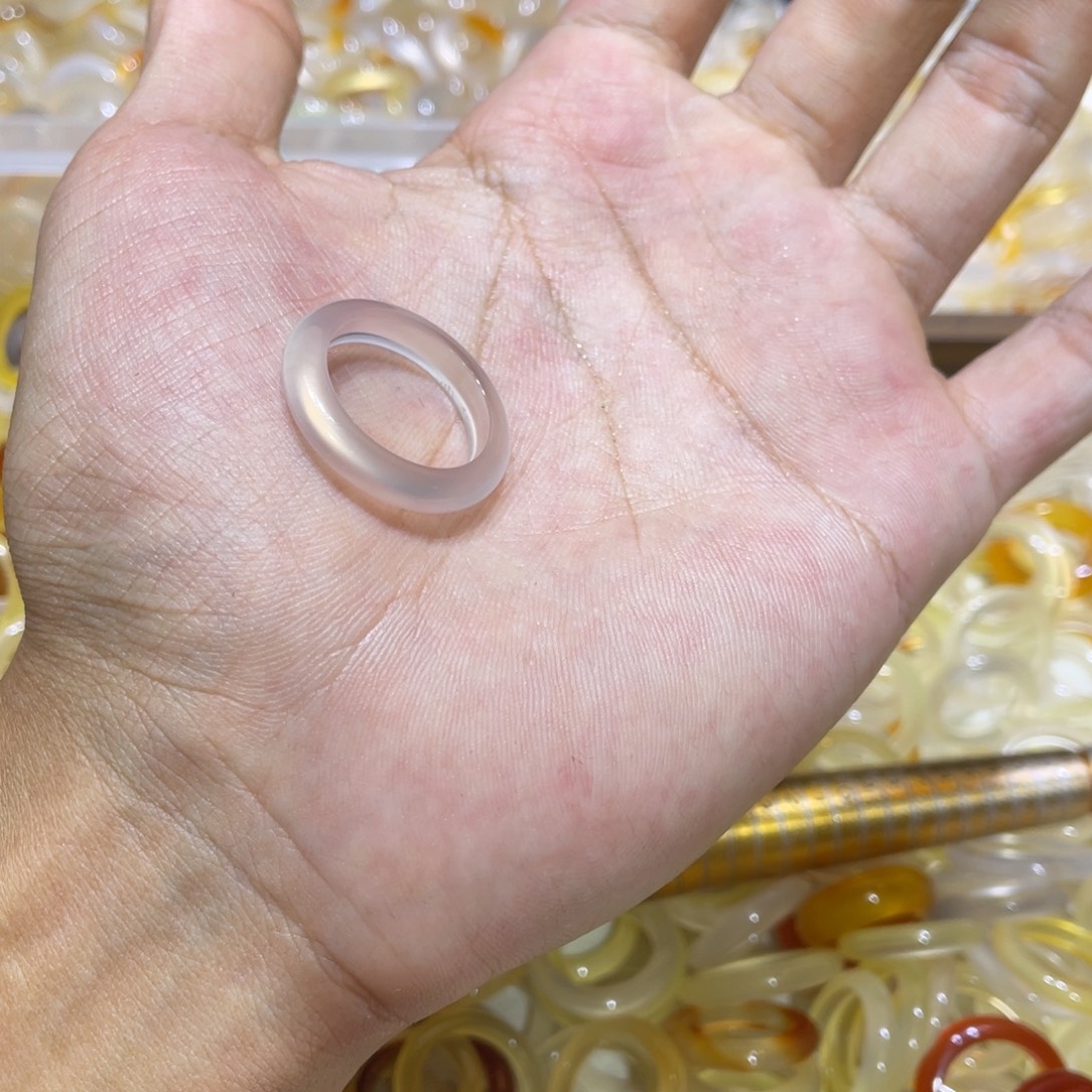 玛瑙/玉髓未镶嵌戒指532号港18.5