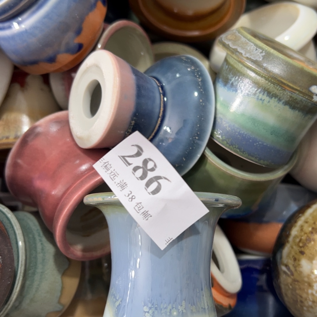 红陶景德镇手工花盆